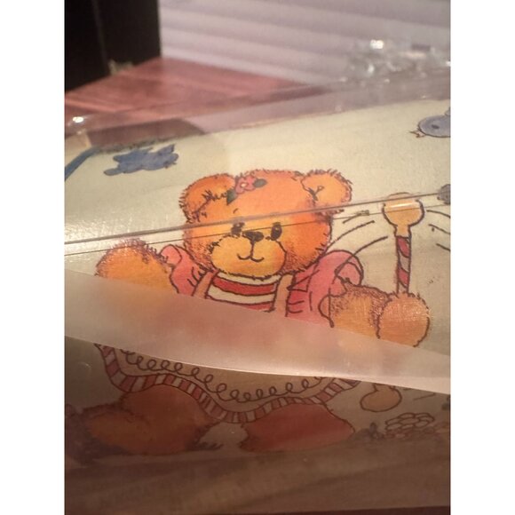 🐻 Vintage 1985 C.R. Gibson "Scaling New Heights" Growth Chart - Picture 9 of 15